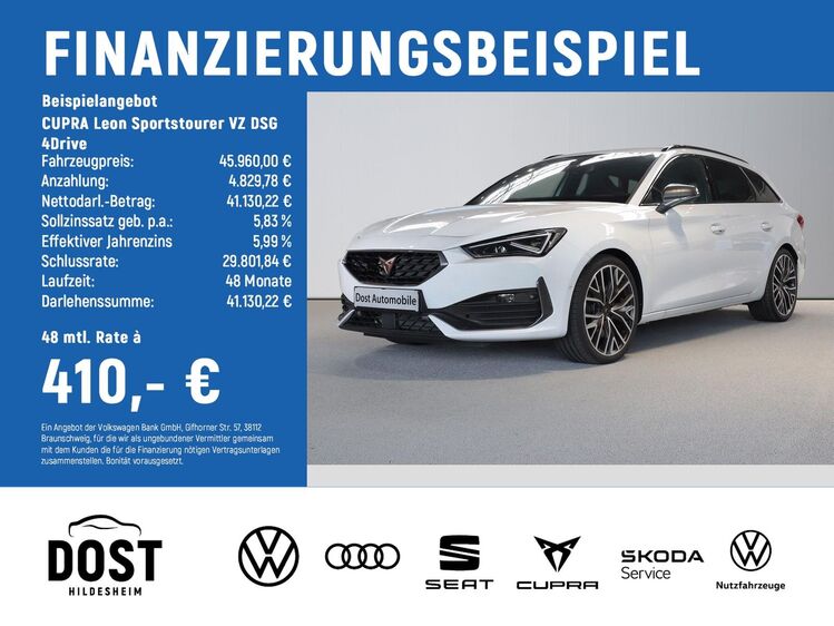 CUPRA Leon Sportstourer VZ Jahr 2024 Markt De