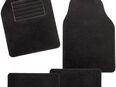 CarFashion Universal-Fußmatten Universal Auto-Textilfußmatten Set Rivazza, Velours Optik (4 St), universal passend Kombi/PKW, universal passend, zuschneidbar, wasserabweisend, rutschsicher in 00000