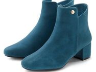 LASCANA Stiefelette mit bequemen Blockabsatz, Ankle Boots, Stiefel VEGAN