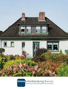 Charmantes Einfamilienhaus auf attraktiven Hanggrundstück mit Carport - Ritterhude