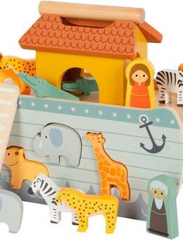 Small Foot Steckspielzeug Steckspiel Arche Noah Safari