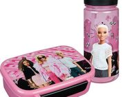 Scooli Lunchbox Brotzeitdose & Trinkflasche, Barbie, Kunststoff, (Set, 2-tlg), mit Trinkflasche