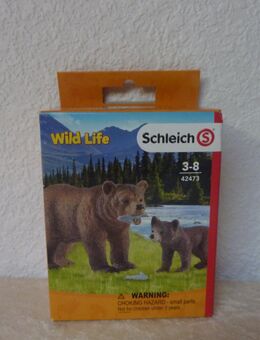 Schleich WILDE LIFE 42473 Grizzlybär Mutter mit Jungen NEU und OVP - Recklinghausen