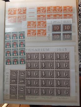 Album Briefmarken Schweiz postfrisch - Bad Grönenbach