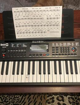 RockJam RJ461AX – 61-Tasten Keyboard mit Netzteil & Notenständer (Wie neu) - Marl (Nordrhein-Westfalen)