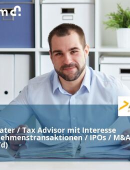 Steuerberater / Tax Advisor mit Interesse an Unternehmenstransaktionen / IPOs / M&A Tax (m/w/d) - Berlin