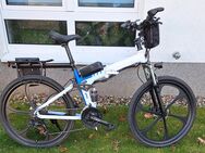 eBike, E- Mountainbike, 21 Gänge, Klapprad, Akku 12,8 Ah, 461Watt - Dorsten Zentrum