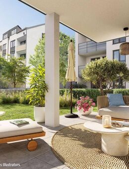 *Bezugsfertig* 2-Zimmer-ETW mit Süd-Terrasse & Garten direkt am Eingang zum Westpark - München