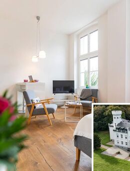1-Zimmer "Privatresidenz im Schloss" - Kapitalanlage mit emotionaler Rendite im Schloss Hohendorf - Groß Mohrdorf