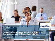 Leiter Produktmanagement (m/w/d) Sport mit Schwerpunkt auf B2B Expertensystemen - Hamburg