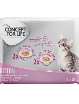 Concept for Life Probierpaket 4 x 85 g - Kitten