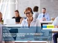 Außendienstmitarbeiter als Objektberater / Sales Manager (m/w/d) - Hannover