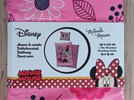 Disney Minnie Mouse - Blumen - Bettbezug Bettwäsche - 140 x 200 cm - NEU - 20€* - Grebenau