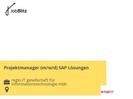 Projektmanager (m/w/d) SAP Lösungen