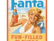 Schönes Fanta Beach Girl Blechschild - Nostalgic-Art 30x40 cm - München