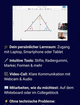 Mathe Einzelunterricht. Online aber sehr gut! Gratis Probestunde. - Dortmund