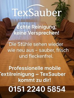 Professionelle Textilreinigung – mobil bei Ihnen zu Hause - Osnabrück
