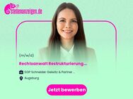 Rechtsanwalt Restrukturierung (m/w/d) - Ulm