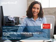 Mitarbeiter für den Empfang (m/w/d) in Teilzeit - Holzhausen (Haide)