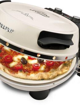 G3Ferrari Pizzaofen G1003217 Napoletana mit 2. Stein im Deckel, Pizzaschaufel + Rezeptheft