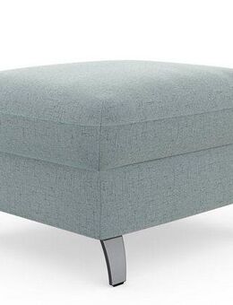 sit&more Stauraumhocker Grenoble, mit Stauraum und satinierten Füßen