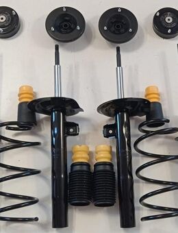 Fahrwerk Serienfahrwerk BMW E38 7er Stoßdämpfer Federn Domlager Staubschutz vorne hinten VA HA neu - Großbeeren