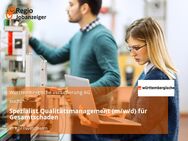 Spezialist Qualitätsmanagement (m/w/d) für Gesamtschaden - Kornwestheim