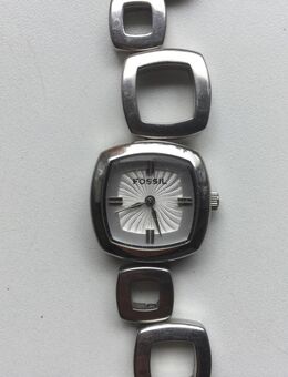 Damen Armbanduhr Fossil Edelstahl ES-1869 Bubble Armband 70s Style - Fulda