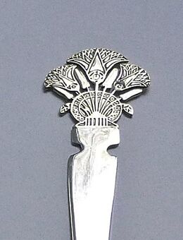 Dekorativer Ägyptischer Brieföffner aus Silber / Vintage - Münster