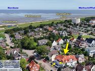 DEICHBLICK in DÖSE: Urlaubswohnung mit Blick vom Balkon zum Nordseedeich zwischen Duhnen und Döse - Cuxhaven