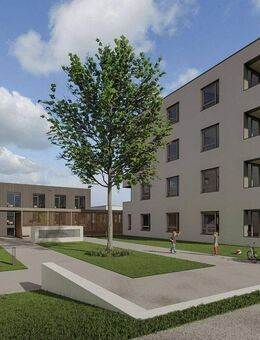 Modern und gemütlich! Helle und freundliche Neubau-2,5-Zimmer-Wohnung - Laupheim