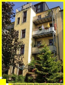 3-Raum-Wohnung mit Balkon in der Innenstadt von Radeberg! Einbauküche vom Vormieter möglich !! - Radeberg