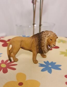 Schleich Wild Life Figur brüllender Löwe 14726 handbemalt 10cm Original neuwertig - Essen