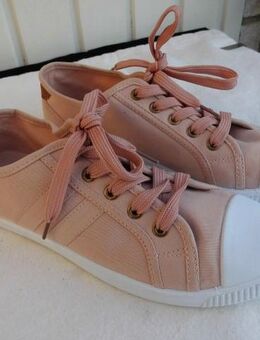Gina Sneakers Damen Schuhe Textil Gr. 40 Schnürer altrosa 5,- - Flensburg