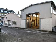 Ein- bis Zweifamilienhaus mit beheizten, autobahnnahen Hallen m. Büros sowie Parkraum! - Solingen (Klingenstadt)