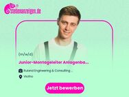 Junior-Montageleiter Anlagenbau (m/w/d) - Vlotho