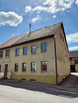 Helle Doppelhaushälfte mit Garten und Scheune in Kirchhausen-Heilbronn! - Heilbronn