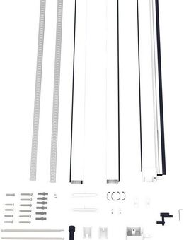 Insektenschutzrollo SMART, hecht international, transparent, verschraubt, für Fenster, kürzbar