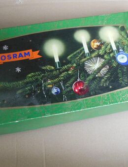 Vintage OSRAM Christbaumbeleuchtung OVP - München Maxvorstadt