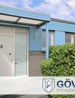 Solider Bungalow mit geschütztem Garten und Doppelgarage in Herten-Disteln - Herten
