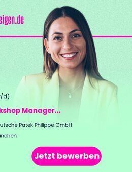 Workshop Manager (m/w/d) - München