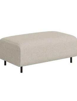Home affaire Polsterhocker ARROS groß mit Wellenunterfederung, Maße B/T/H: 120/70/46 cm, passend zur Serie, in hochwertiger Verarbeitung