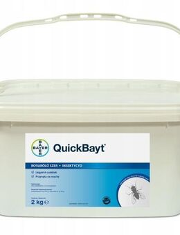 Bayer Quick Bayt Fly 2kg gegen Fliegen gebrauchsfertig Wohnung Kuhstall Pferdestall Landwirtschaft - Wuppertal