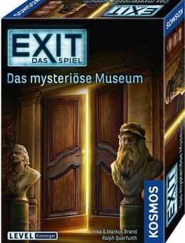 Kosmos Spiel EXIT, Das mysteriöse Museum, Rätselspiel, Made in Germany