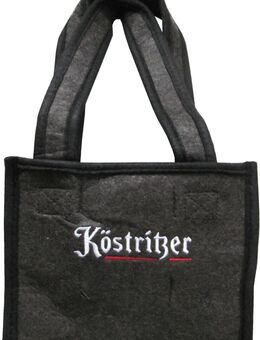 Köstritzer Brauerei - Tragetasche - Tasche für 6 Bierflaschen - 21 x 14 x 15 cm - Doberschütz