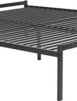 INOSIGN Metallbett LIST Bett Bettgestell Bettrahmen Einzelbett Doppelbett (Stahlbett schwarz in TOP Qualität und 4 Breiten), Bett mit 26 Lattenroste zum Schutz der Matratze Bestseller