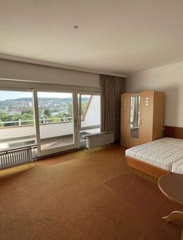 Möbliertes 1-Zimmer-Apartment mit Küchenzeile und Balkon - Bad Mergentheim
