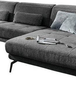 Die PlanBar Ecksofa MP-IN20126 L-Form mit Kaltschaum-Polsterung, mit Kopfteilverstellung, optional Sitztiefen- & Armteilverstellung