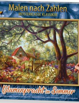 Schipper Malen nach Zahlen Meisterklasse Klassiker - Blumenpracht im Sommer, Made in Germany