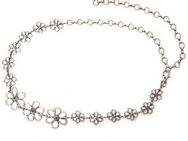 COLLEZIONE ALESSANDRO Kettengürtel Emma mit Blumen und Blüten